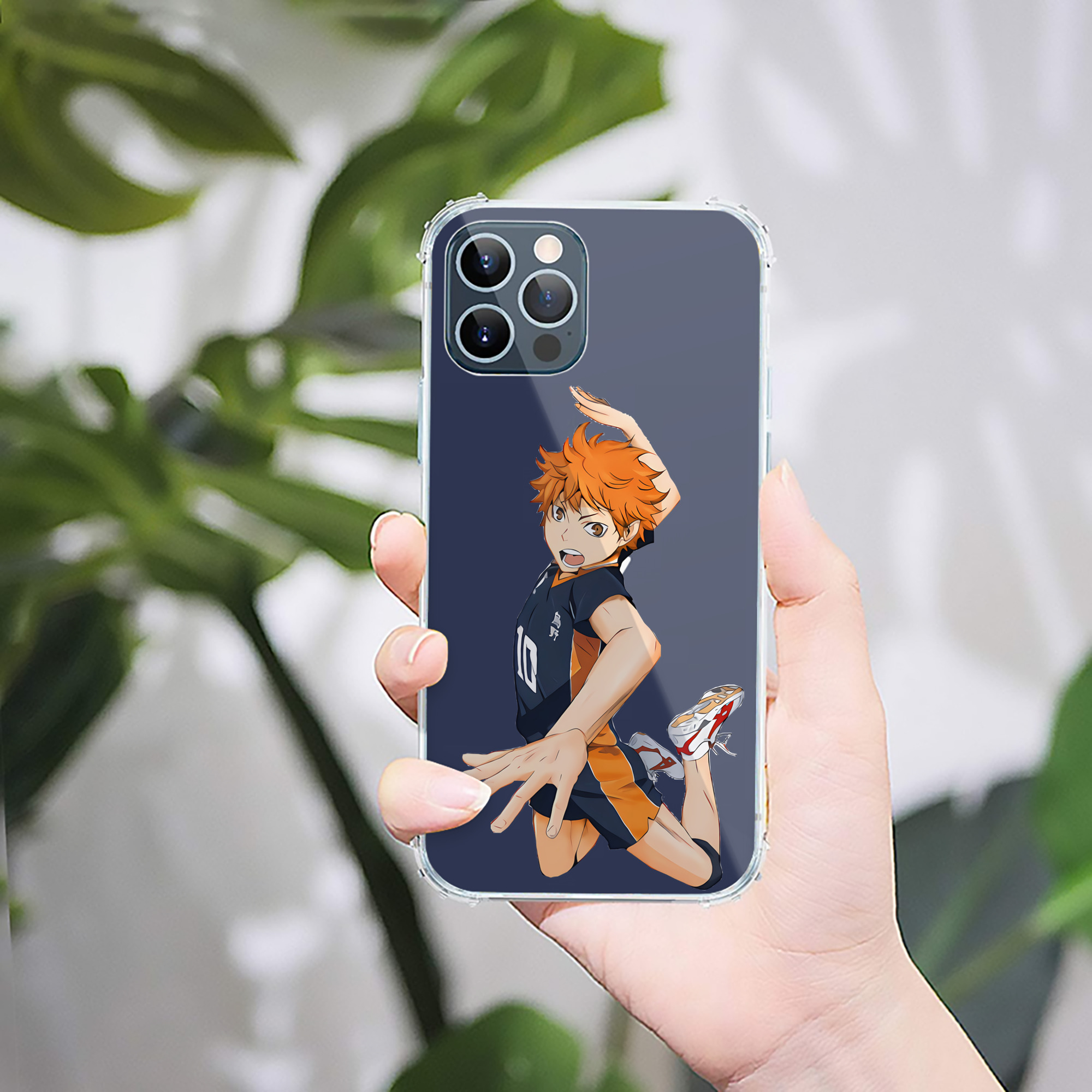 （画像用） ハイキュー!! Haikyu!! 【iPhone 12シリーズ対応】透明スマホケース（クリアソフトケース）